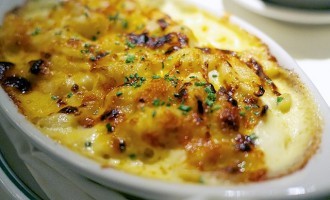 Heart Healthy, Baked Macaroni and Cheese