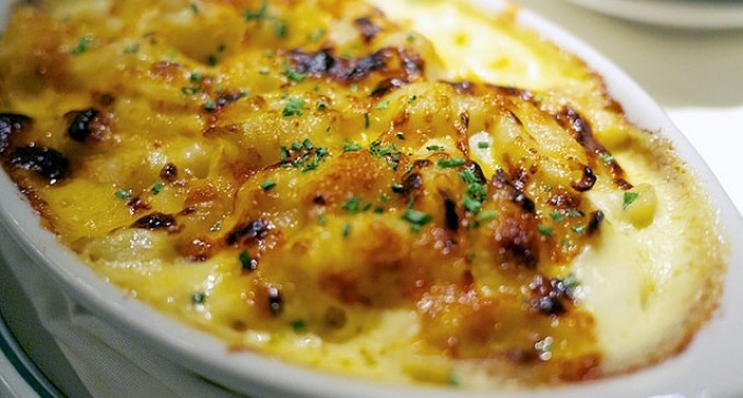 Heart Healthy, Baked Macaroni and Cheese