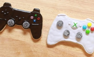 Make Game Console Controller Cookies