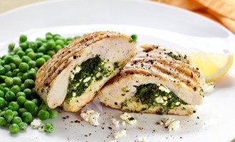 Goat Cheese Stuffed Chicken Breasts