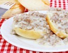 Campfire Style Biscuits and Gravy