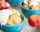 Texas-Style, Organic Peach Cobbler