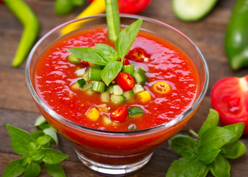 Real Spanish Gazpacho Recipe Station