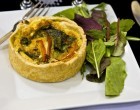 Warm, Flaky Quiche