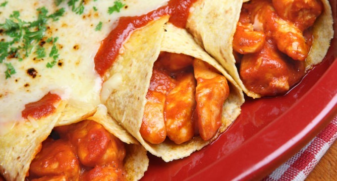 Easy Chicken Enchilada Fiesta!