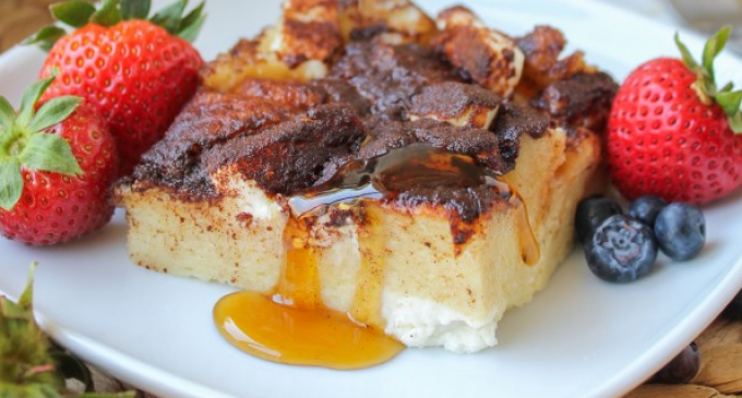 Cream Cheese French Toast Casserole