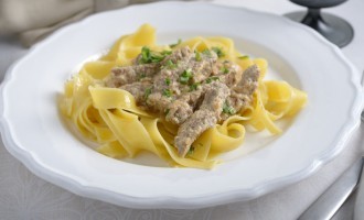 Beef Stroganoff