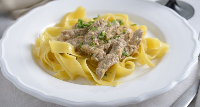 Beef Stroganoff