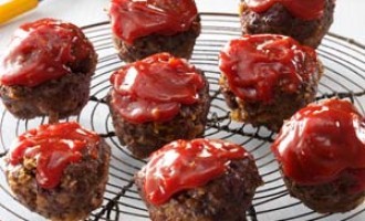 Miniature Meatloaf Muffins