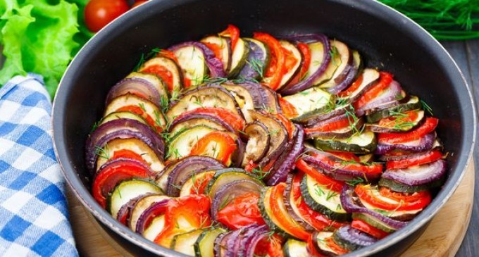 Fresh Vegan Ratatouille Casserole Inspired By Julia Child’s