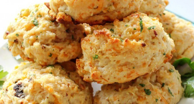 Re-Invent Your Breakfast With: Maple Butter Bacon & Cheddar Biscuits
