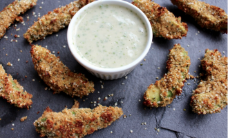 Crunchy Quinoa Crusted Avocado Fries