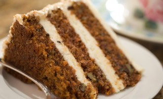 Classic Carrot Cake With A Sweet Cream Cheese Frosting