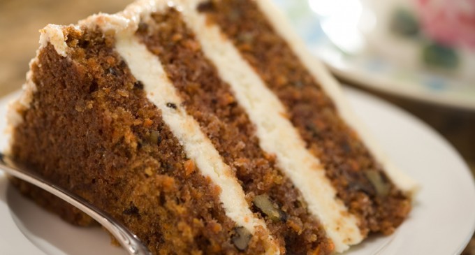 Classic Carrot Cake With A Sweet Cream Cheese Frosting
