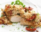 Parmesan Chicken With Roasted, Sun Dried Tomatoes & Garlic Roasted Green Beans