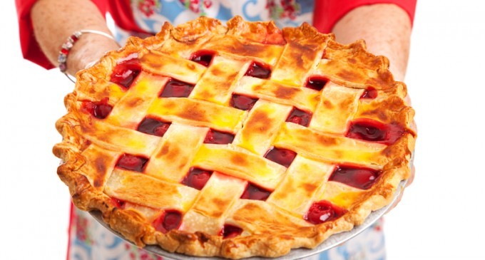 How To Make A Homemade Classic Country Cherry Pie From Scratch