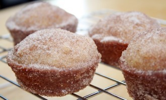 Let Your Sweet Tooth Do The Talking With A Delicious Cinnamon Sugar Doughnut Muffin