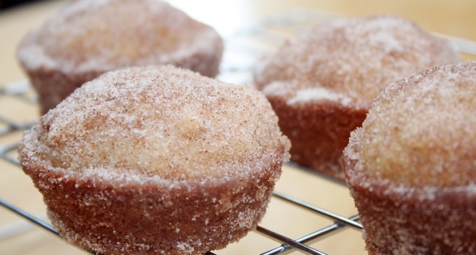 Let Your Sweet Tooth Do The Talking With A Delicious Cinnamon Sugar Doughnut Muffin