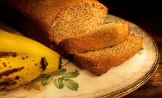 This Loaf Of Banana Nut Bread Was Made In A Crock Pot & It Came Out Delicious