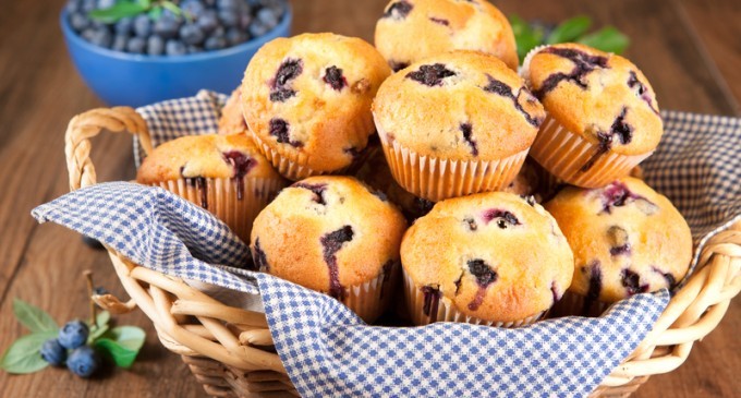 Start Your Day Off Right With A Batch Of Fresh Blueberry Muffins