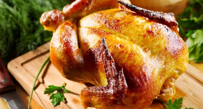 This Four Ingredient Roasted Chicken Recipe Will Change The Way You Cook