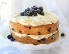 This Fancy Blueberry Zucchini Cake With Buttercream Is Perfect For Summer