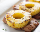 These Pork Chops Have Been Grilled & Marinated With Pineapple & Teryaki Sauce