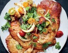 Impress Those Guests With A Crispy Chicken Breast Topped With A Garlic Tomato Panzanella