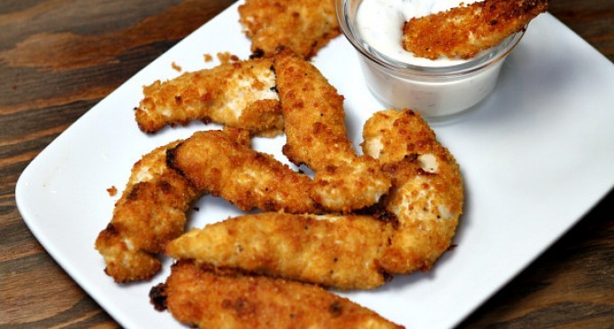 Looking For A Fool Proof Appetizer? Check Out These Crispy Parmesan Chicken Tenders