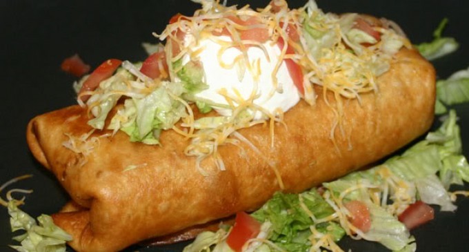 This Beefy Chimichanga Is Super Easy To Make, Fresh, Loaded & Absolutely Delicious