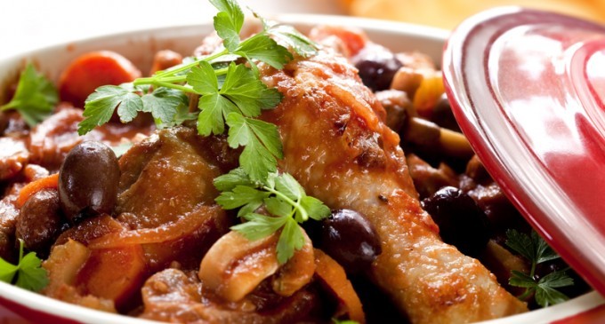 Get Back To School Recipe: Slow Cooked Chicken Cacciatore In A Crock-Pot
