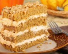 Pumpkin Almond Coffee Cake