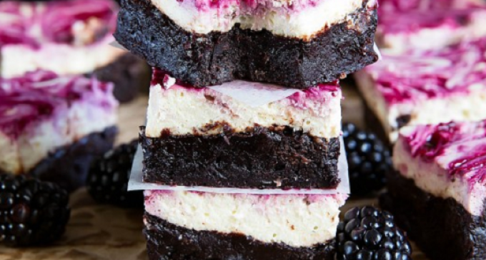 Blackberry, Chocolate Cheesecake Brownie is The Summers Sinful Indulgence