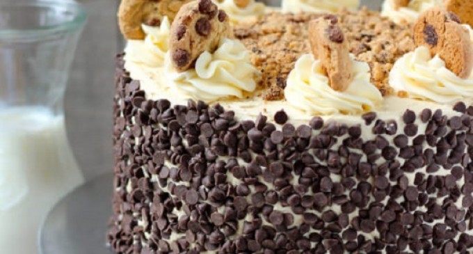 Ditch The Spoon & Grab Your Fork Because This Cookie Dough Cake Is Unlike Anything You Have Ever Tasted!