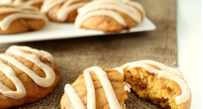 These Pumpkin Toffee Cookies Are So Rich, You’re Going To Want A Glass Of Milk To Wash Em Down!