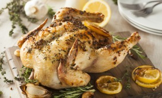 Make Dinner Fancy & Experience The Savory Taste Of Lemon Roasted Chicken With Olives…