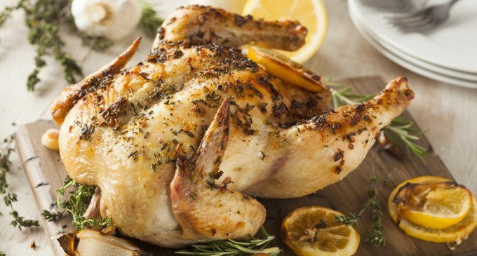 Make Dinner Fancy & Experience The Savory Taste Of Lemon Roasted Chicken With Olives…