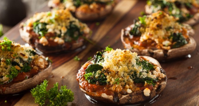 Roasted On The Outside & Juicy On The Inside. These Stuffed Mushrooms Are Absolute Perfection!