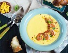 This Creamy Corn & Grilled Shrimp Soup Has An Unexpected Ingredient That Makes The Flavor Incredible