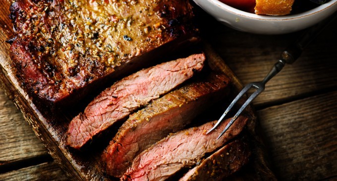 Who Said BBQ Can’t Be Fancy? Check Out This 5-Star Flank Steak With A Balsamic Glaze & Orange Gremolata