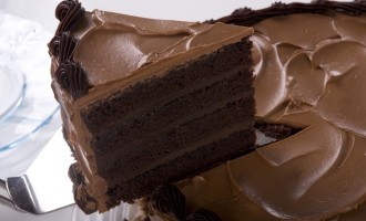 Sinfully Delicious Dessert Recipe: Rich Dark, Chocolate Cake With A Decadent Ganache Frosting