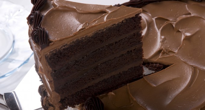 Sinfully Delicious Dessert Recipe: Rich Dark, Chocolate Cake With A Decadent Ganache Frosting