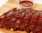 Beer Brazed Pork Spare Ribs Glazed With A Sweet Honey Barbecue Sauce