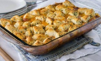 Nothing Is Better On Game Day Quite Like Our Famous Chili Cheese & Hotdog Casserole