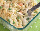 If You’re In The Mood For Italian Then You’ll Drool Over This Rich Chicken, Spinach & Artichoke Pasta Casserole!