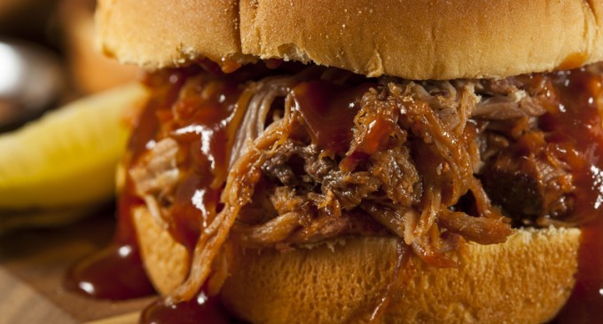 Pulled Barbecue Chicken On A Charcoal Grill Is A Definite Must Try