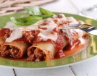 Baked Italian Sausage & Mozzarella Cannelloni’s