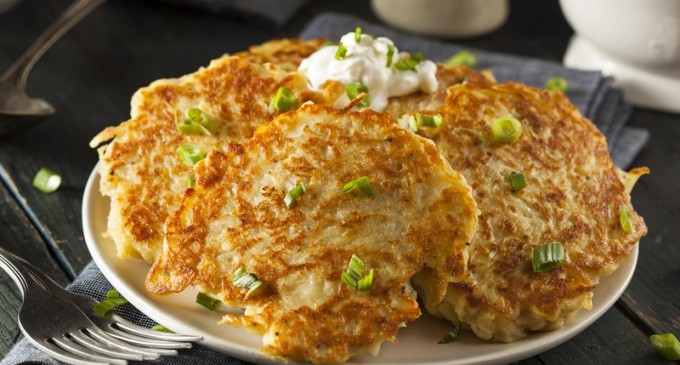 Mashed Potatoes Are Boring: These Onion, Cheddar & Bacon Potato Cakes Are Where It’s At!