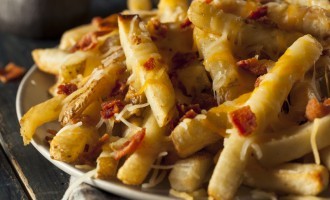 These Loaded, Cheesy Potato Fries Will Give Any Comfort Food Dish A Run For It’s Money!