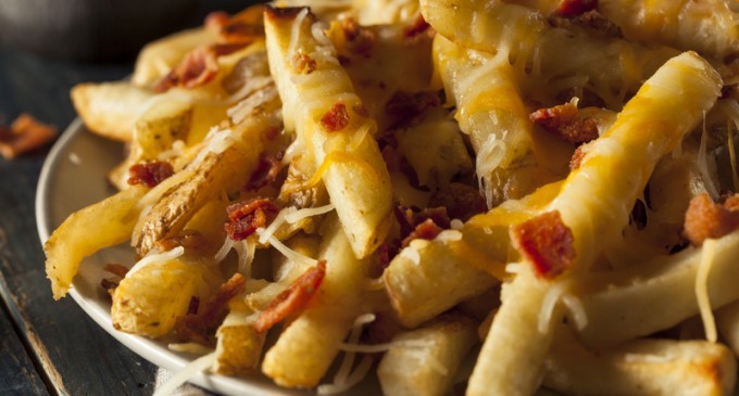 These Loaded, Cheesy Potato Fries Will Give Any Comfort Food Dish A Run For It’s Money!